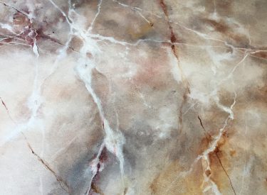 Exquisite marbling detail