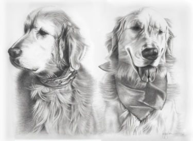 Lucas & Dakota – Graphite and Pencil