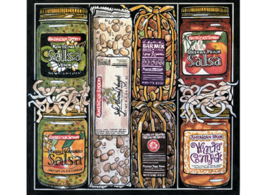 American Spoon Foods Catalog Illustration – Gouache and Ink